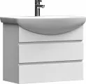 Тумба с раковиной Vigo Wing 700-0-2 подвесная белая