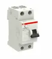 УЗО ABB FH202 2мод, электромеханическое, на DIN-рейку, IP20, 40А, 300мА, белое