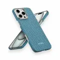 Чехол PITAKA Case для iPhone 16 Pro 6.3, Ocean Ultra-Slim Case+Магнитное кольцо MagEZ Grip3, Синий
