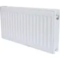 Радиатор панельный профильный ROMMER Ventil тип 11 - 300x500 мм (подключение нижнее, цвет белый)
