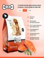 Сухой корм для собак Gina с лососем, супер премиум, для умеренно активных, 3кг, Dog Salmon & Rice