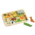 Пазл Janod Зоопарк (J07022), 7 дет., 21х30х2.1 см