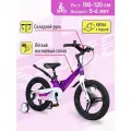 Детский Двухколесный Велосипед MAXISCOO на магниевой раме Space (2022) Делюкс 16 Фиолетовый