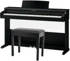 Цифровое пианино, банкетка, 192 полифония, механика RHC, цвет черный KAWAI KDP75 B
