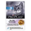 Корм для кошек Pro Plan Nutrisavour Housecat, для живущих в помещении, с индейкой 12 шт. x 85 г (кусочки в желе)