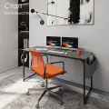 Стол письменный, компьютерный лофт INCUBE D002.140. GRP, графит, 140х60х75см, с органайзером, ЛДСП, металл