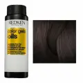Redken Color Gels Oils - Жидкая стойкая краска для волос без аммиака 4ABn 60 мл