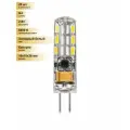 (20 шт.) Светодиодная лампочка Feron G4 12V 2W(170lm) 6400K 6K прозрачная 36x10 LB-420 25859 Холодный белый. Цоколь G4