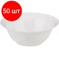 Комплект 50 штук, Миска фарфор белая 550мл (4С0291)