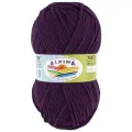 Пряжа Alpina MARTA 100% тактифил №016 фиолетовый - 5 мотков по 100 г