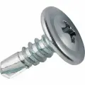Саморез Daxmer ПШС 4,2x16 c прессшайбой сверло белый цинк 1кг 00000433460