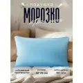 Натуральная подушка пуховая для сна 50х70 Морозко с чехлом из батиста, наполнитель 90% пух, 10% перо