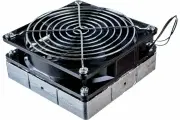 Обогреватель на DIN-рейку с вентилятором EKF PROxima Quadro 200Вт, 230В, IP20, SQ heater-vent-q-200-20