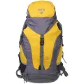Рюкзак туристический 65л, водоотталкивающий, желтый, для активного отдыха