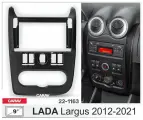Переходная рамка 9 Android для а/м LADA Largus 2012-2021 CARAV 22-1163