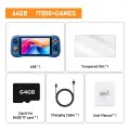 KINHANK K56 портативная игровая консоль 5,5 дюйма 64ГБ/128ГБ A-Blue-64G-17000