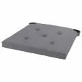 Юстина Подушка на стул икеа (4ШТ), серый 42/35x40x4 см