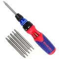 Отвертка WORKPRO 12-в-1, с трещоткой WP221063