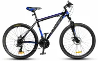 Велосипед Horst Stalker 2022 (требует финальной сборки), Цвет черный-синий, Размер 19