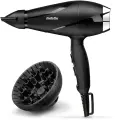 Фен BaByliss 6713DE черный (2200 Вт, AC мотор, ионизация, 2 скорости, 2 температурных режима)