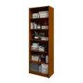 Стеллаж-600 Ширина 60 см, Глубина 28 см, Высота 215 см, цвет: Орех