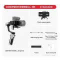 ZHIYUN WEEBILL 3E 3-осевой стабилизатор для DSLR камер