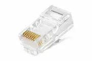 Коннектор rj-45 (8p8c) Ripo cat.5e, универсальные ножи ( в упак. 50 шт.) 003-400001/50