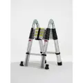 Лестница-стремянка WORKY 2,5м/5м 8/16 ступеней, телескопическая