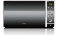 Микроволновая печь CASO MCG 30 Ceramic Chef серебристый, 30 л, 900 Вт, без поворотного стола, переключатели - кнопки