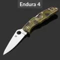 Нож складной Spyderco Endura 4, Zome Green