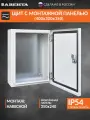 Щит с монтажной панелью ЩМП-04 IP54 (400х300х150) металл