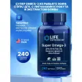 Life Extension Super Omega-3 EPA/DHA Fish Oil Sesame Lignans and Olive Extract, Супер Омега-3 из рыбьего жира с ЭПК/ ДГК, с лигнанами кунжута и экстрактом оливы 240 гел. капсул