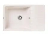 Мойка кухонная GranFest QUARZ GF-ZW-73 белый