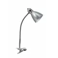 Настольный светильник на прищепке Ультра Лайт МТ2020, 60Вт, 220В, Е27, серебро