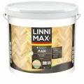 Лак для паркета и полов Linnimax Аква, акриловый, шелковисто-матовый, 9 л