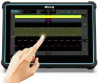 Осциллограф цифровой Micsig TO2004 планшетный (200МГц, 4 канала, тачскрин, Android, аккумулятор, Wi-Fi, HDMI, декодирование)