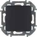 Выключатель одноклавишный / 1 клавишный 10А антрацит INSPIRIA (комплект 4 шт)