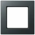 Рамка для розеток Jung A Creation 1 пост цвет антрацит матовый