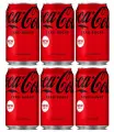 Coca-Cola Zero (без сахара) 0,33 мл*6 шт. (Германия)