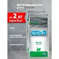 FARMINA VET LIFE FELINE RENAL для взрослых кошек при почечной недостаточности (2 + 2 кг)