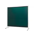 Сварочный экран 2000х2000 мм c зелёной сварочной шторой FABTEC (64084)