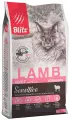 BLITZ SENSITIVE ADULT CAT LAMB для взрослых кошек с ягненком (2 кг)
