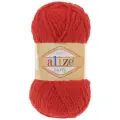Пряжа для вязания Alize Softy, цвет: красный (56), 115 м, 50 г, 5 шт
