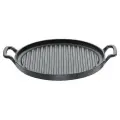 Сковорода - гриль PROVENCE от KÜCHENPROFI, 34,5х27,5 см, h-3,5 см, черный, чугун