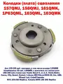 Колодки (плата) сцепления 157QMJ, 158QMJ, 161QMK, 1P63QML, 163QMK
