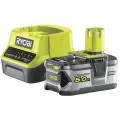 Ryobi ONE+ Набор - аккумулятор 5.0Aч и зарядное устройство RC18120, RC18120-150 5133003366