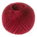 Пряжа для вязания ПНК им. Кирова Ирис 25 гр 1204 тёмно-красный 4 шт 25 гр/150 м 100% мерсеризованный хлопок