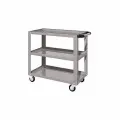 Тележка открытая-3 полки, 950х486х840h - серый металлик 02.230L-9007