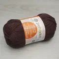 Пряжа Хлопок натуральный 425м (Пехорка), Коричневый - 251, 100% хлопок, 5 мотков, 100 г, 425 м.