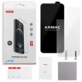 Защитное стекло iPhone 12 Pro Max + пленка назад Full Cover ANMAC черный Арт.1137389